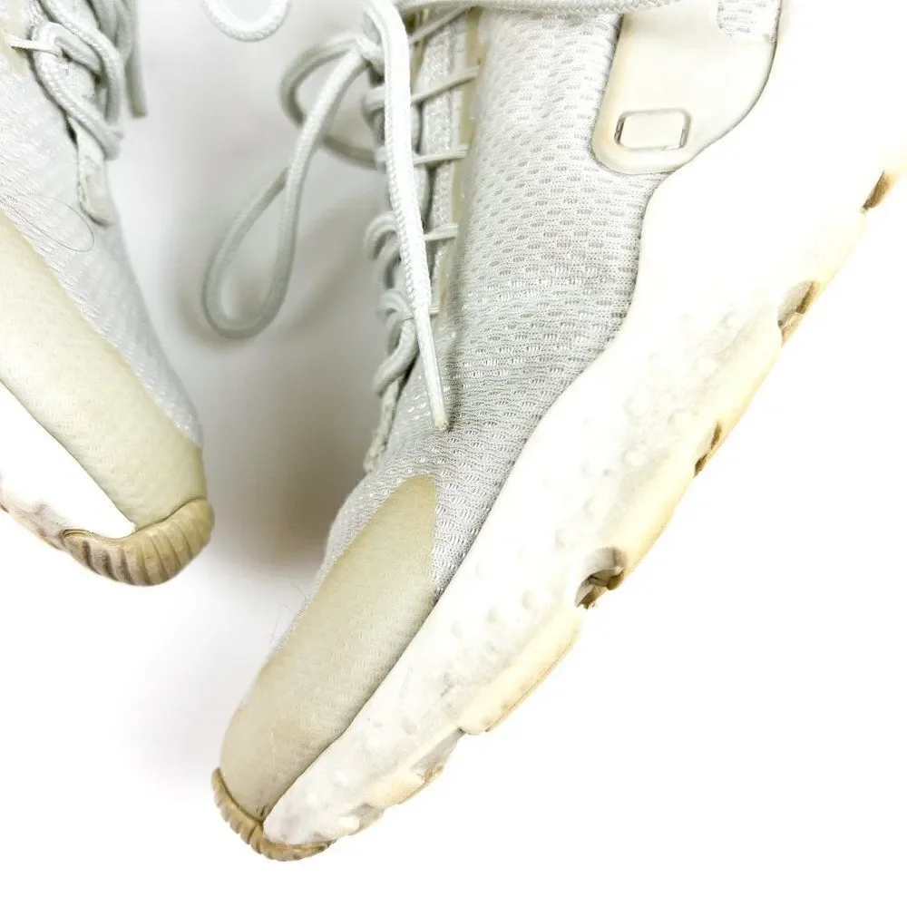 Nike White Air Huarache Sneaker Tennis Athletic Shoes Size 8